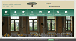 Desktop Screenshot of gruenerwald-bernsdorf.de